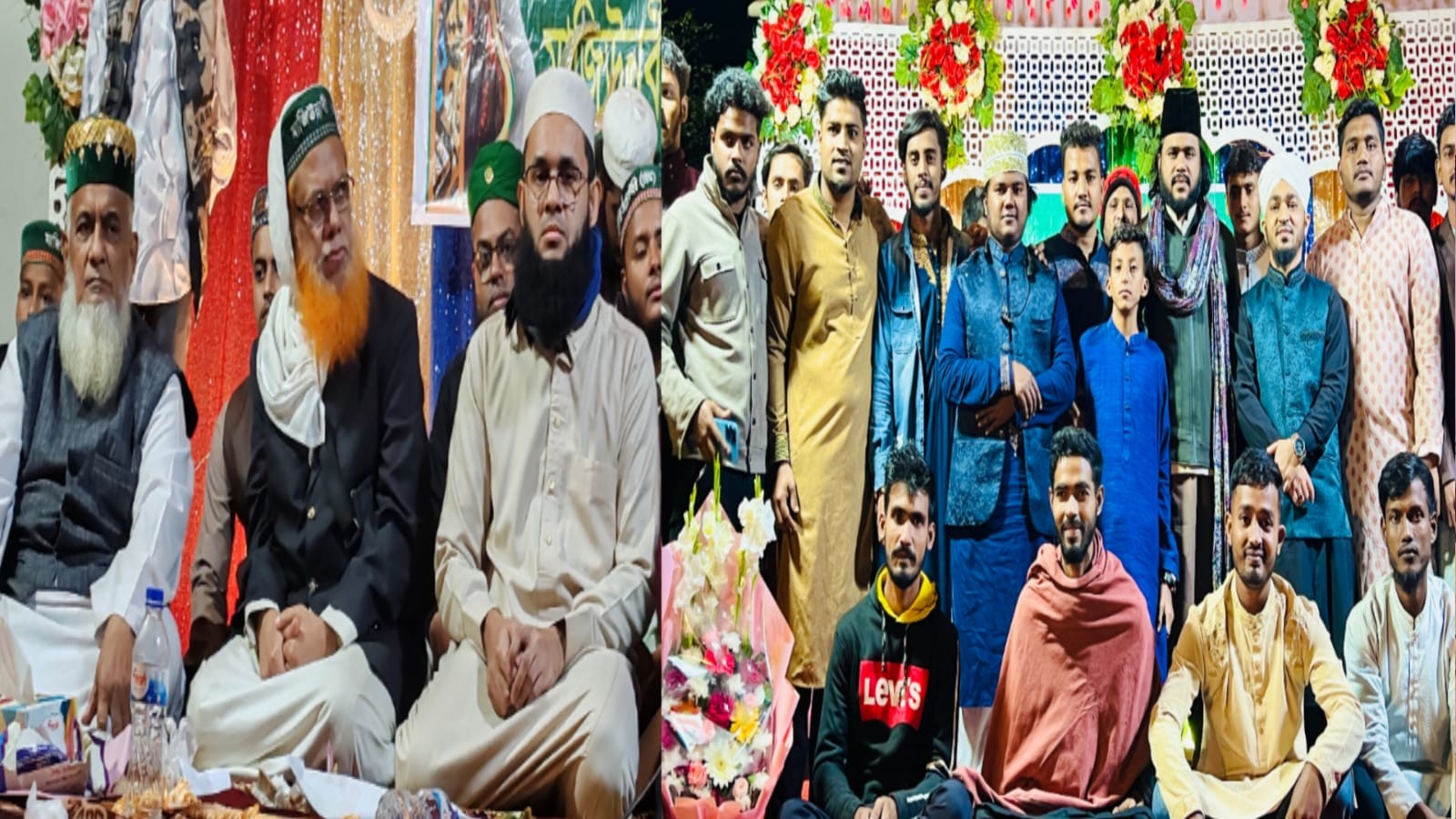 কুমিল্লা জগন্নাথপুরে ঈদে মাজিউন্নবী ও ঈদে মিলাদুন্নবী (সাঃ) উদযাপন উপলক্ষে নাতে মোস্তফা মাহফিল অনুষ্ঠিত